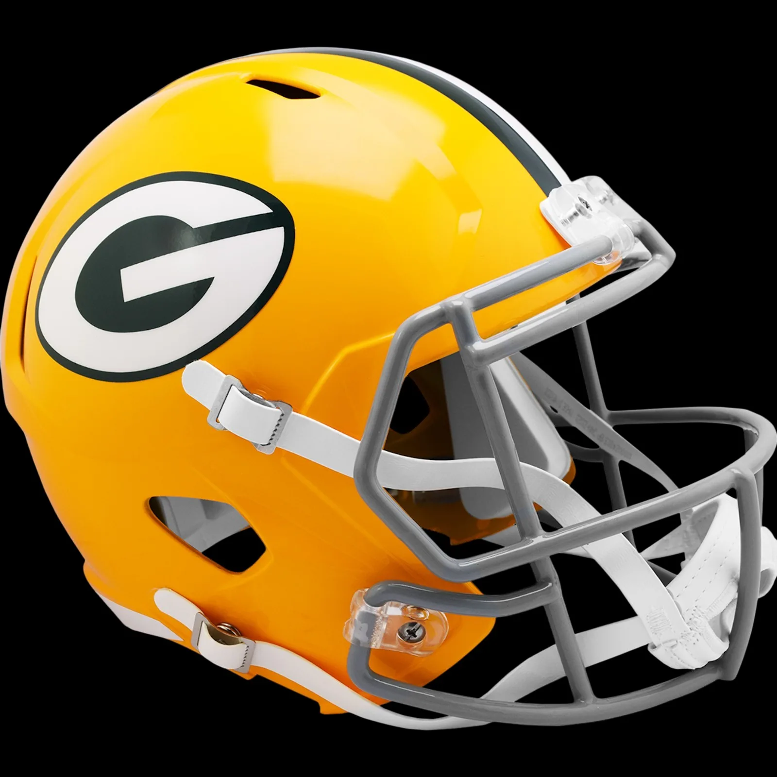 Green Bay Packers Riddell Replica Speed Football Helmet – 1961 to 1979 Throwback