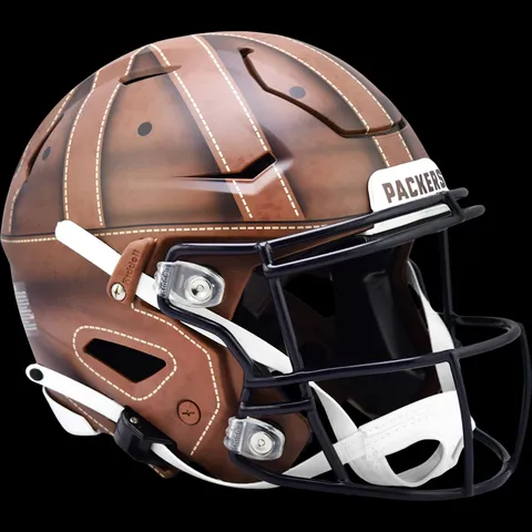 Green Bay Packers Riddell Authentic SpeedFlex Football Helmet – 2025 Alternate On-Field