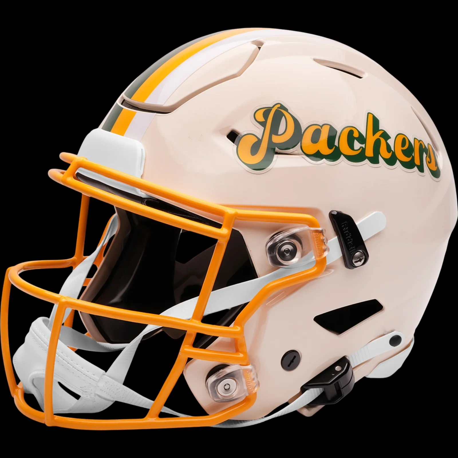 Green Bay Packers Riddell Authentic SpeedFlex Football Helmet – Retro