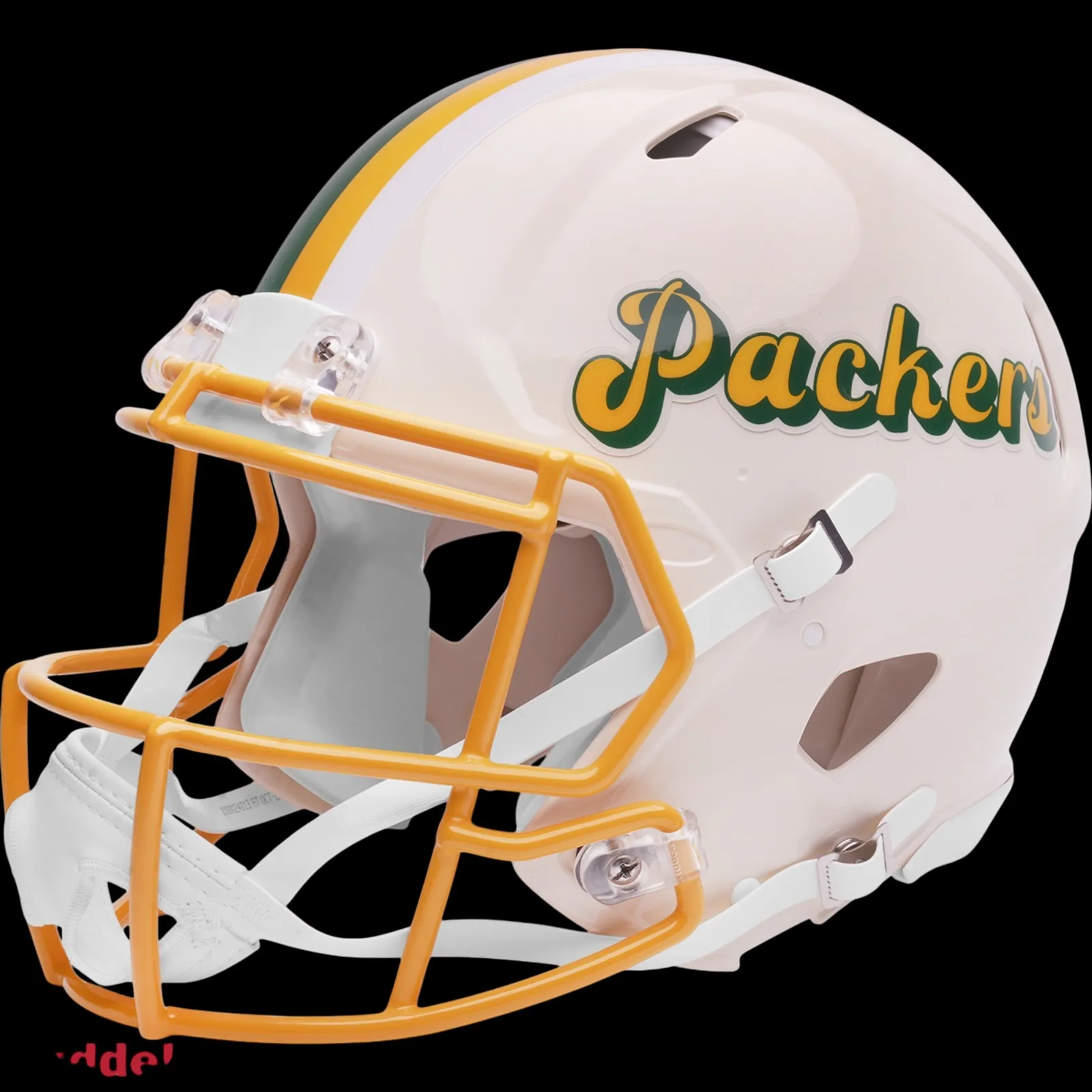 Green Bay Packers Riddell Authentic Speed Football Helmet – Retro