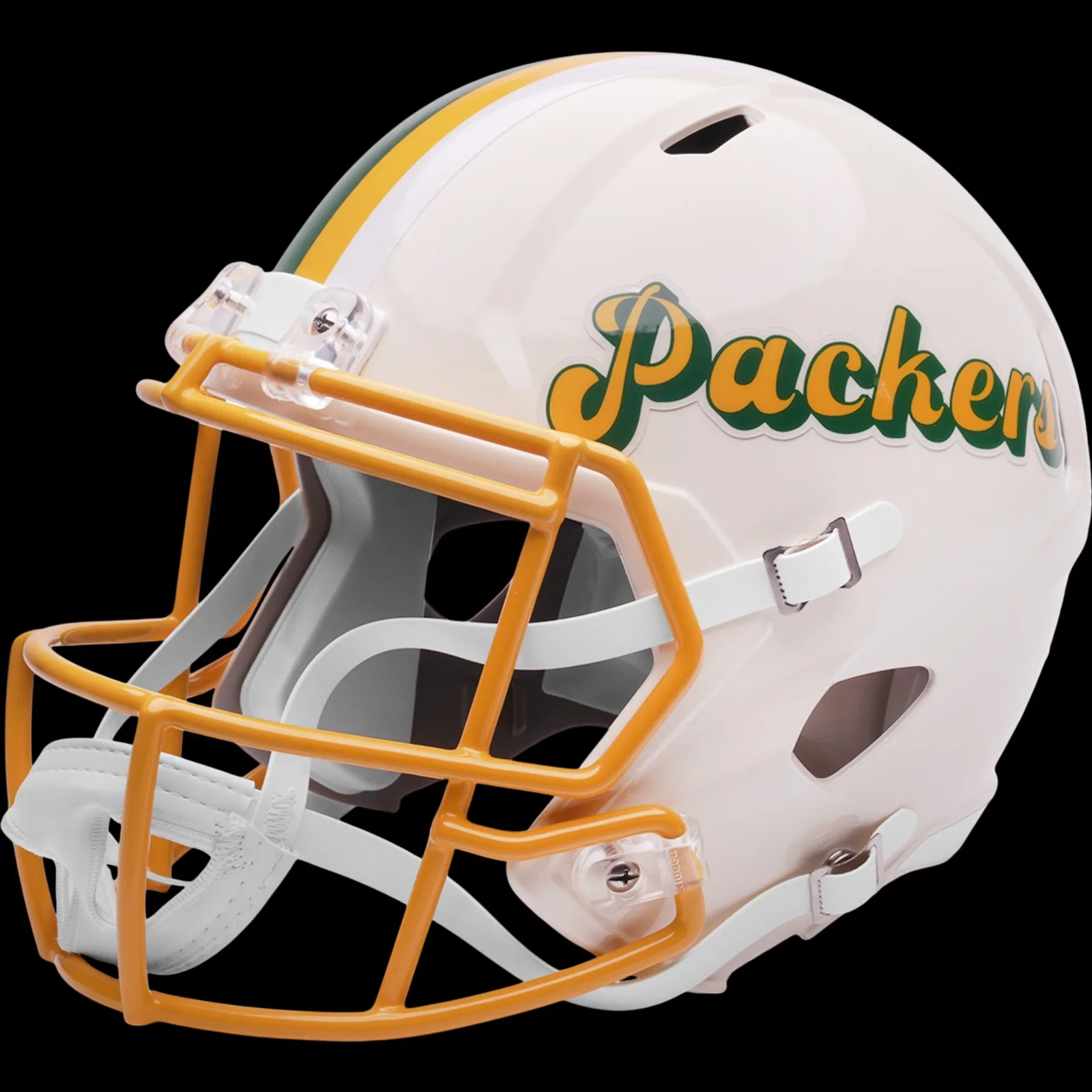 Green Bay Packers Riddell Replica Speed Football Helmet – Retro
