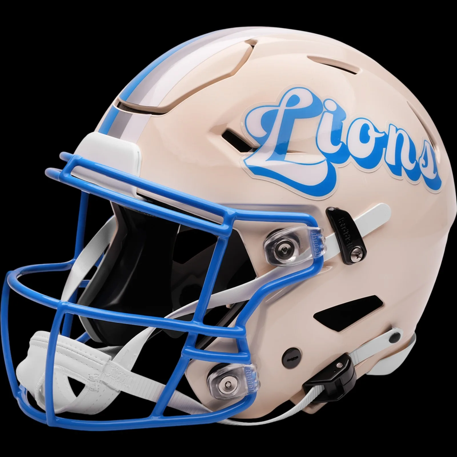 Detroit Lions Riddell Authentic SpeedFlex Football Helmet – Retro