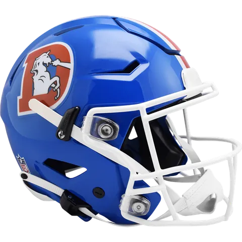 Denver Broncos Riddell Authentic SpeedFlex Football Helmet – 1975–1996 Throwback