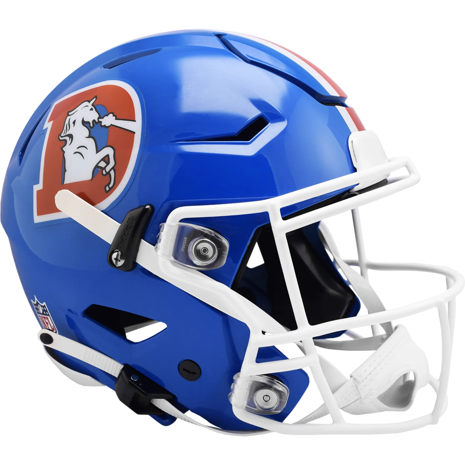 Denver Broncos Riddell Authentic SpeedFlex Football Helmet – 1975–1996 Throwback