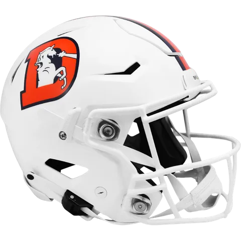 Denver Broncos Riddell Authentic SpeedFlex Football Helmet – 2023 Snowcapped
