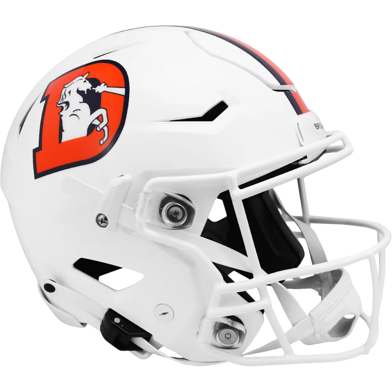 Denver Broncos Riddell Authentic SpeedFlex Football Helmet – 2023 Snowcapped