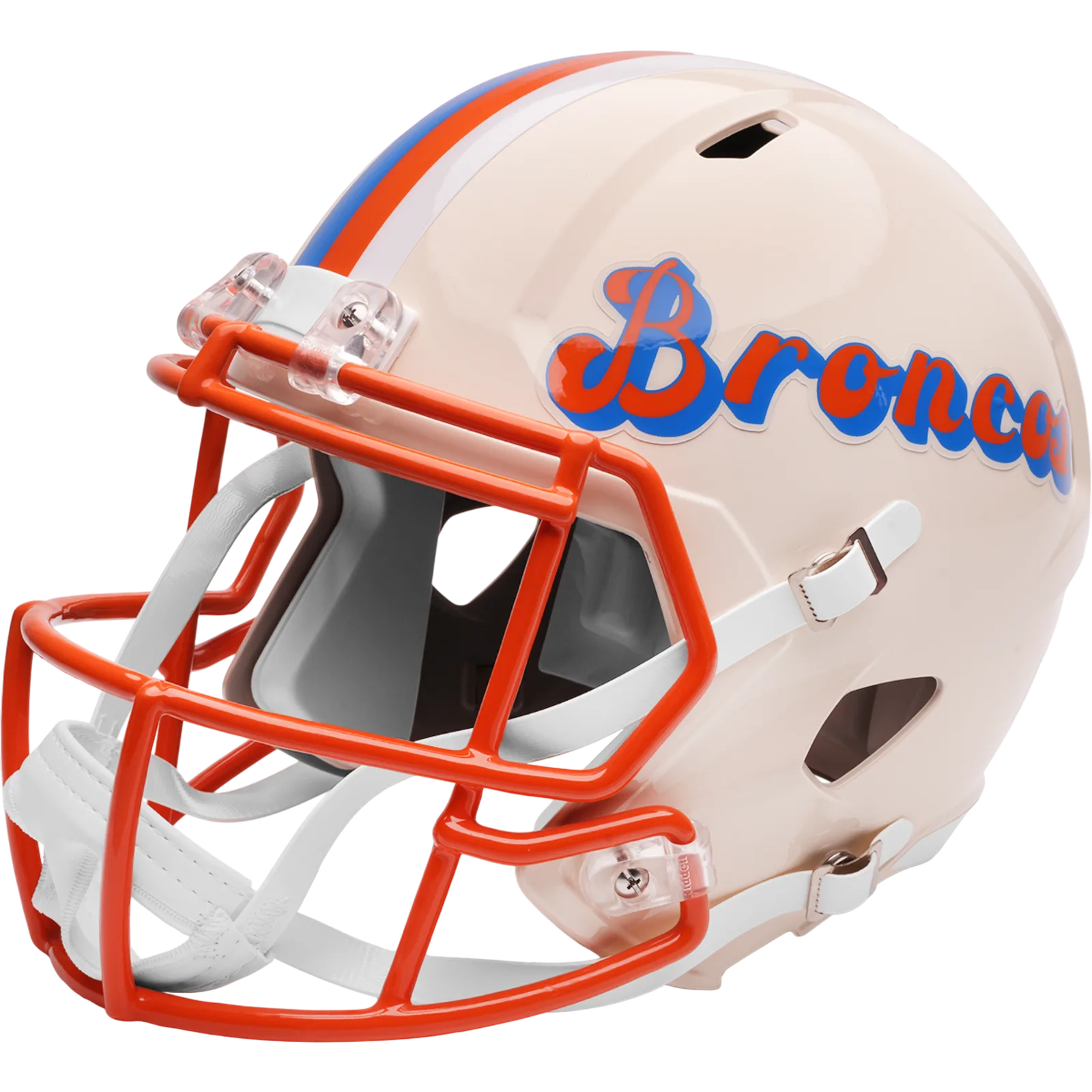 Denver Broncos Riddell Replica Speed Football Helmet – Retro