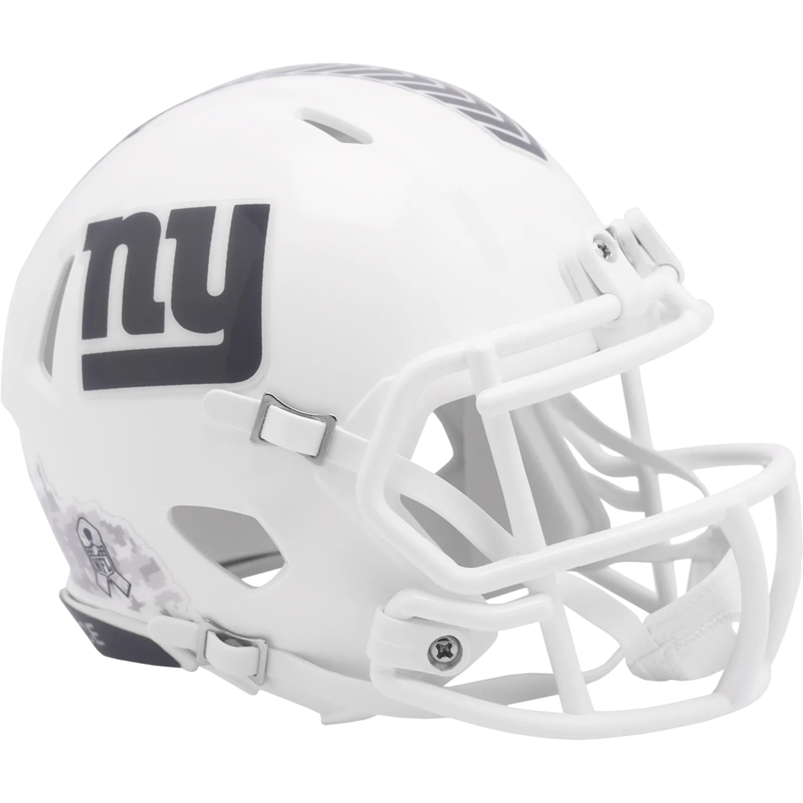 New York Giants Riddell Mini Speed Football Helmet – Salute to Service 3