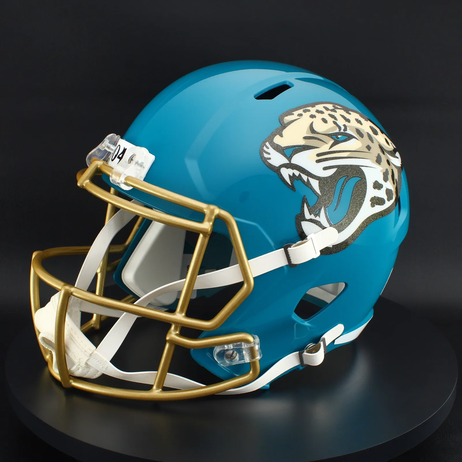 Jacksonville Jaguars Riddell Replica Speed Football Helmet – 2026 Rivalries, Teal