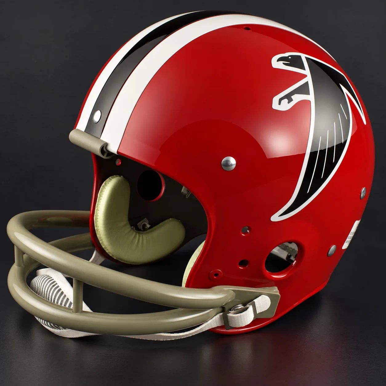 Atlanta Falcons Throwback Vintage Shell Football Helmet 1970-1977