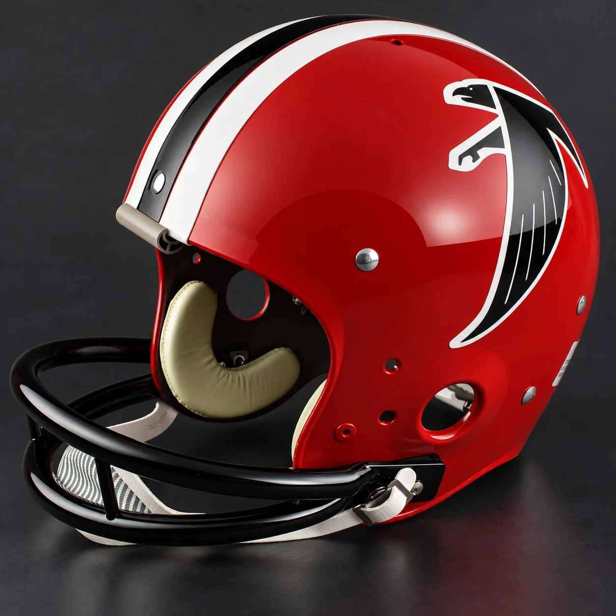 Atlanta Falcons Throwback Vintage Shell Football Helmet 1984