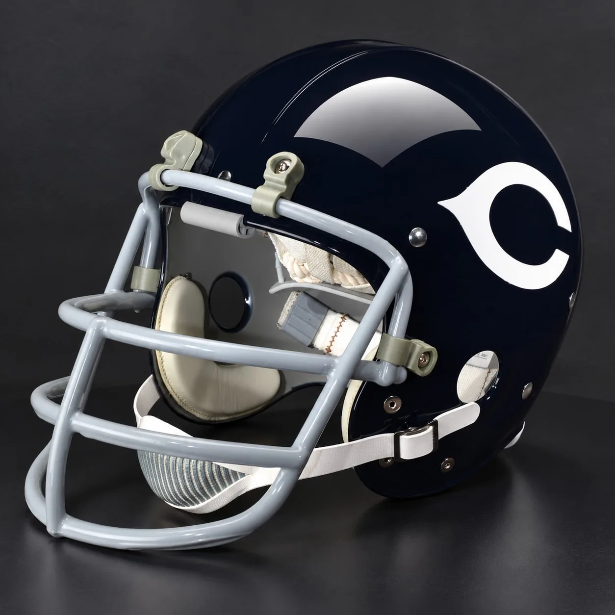 Chicago Bears Throwback Vintage Shell Football Helmet 1970-1972