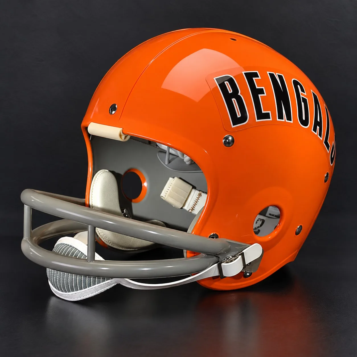 Cincinnati Bengals Throwback Vintage Shell Football Helmet 1971-1974