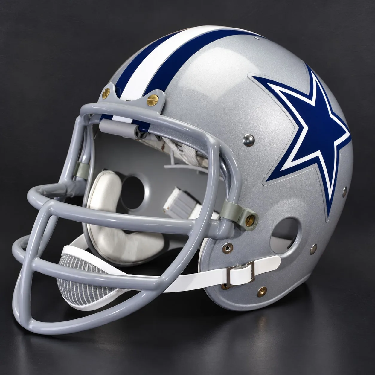Dallas Cowboys Throwback Vintage Shell Football Helmet 1969