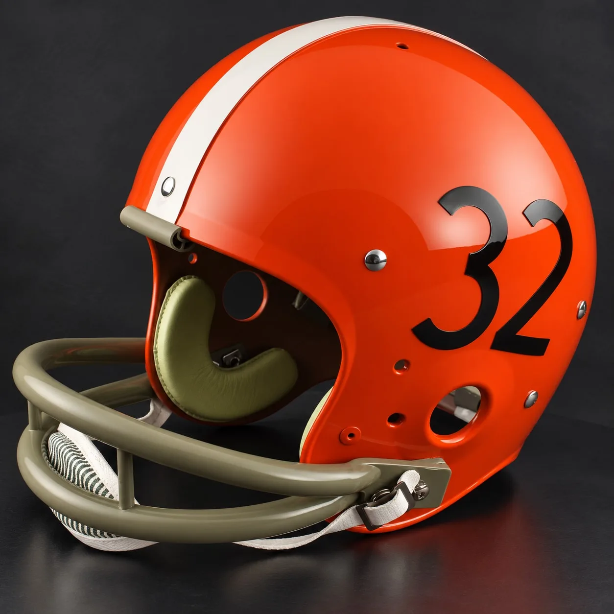 Cleveland Browns Throwback Vintage Shell Football Helmet 1952-1959 – TK Suspension