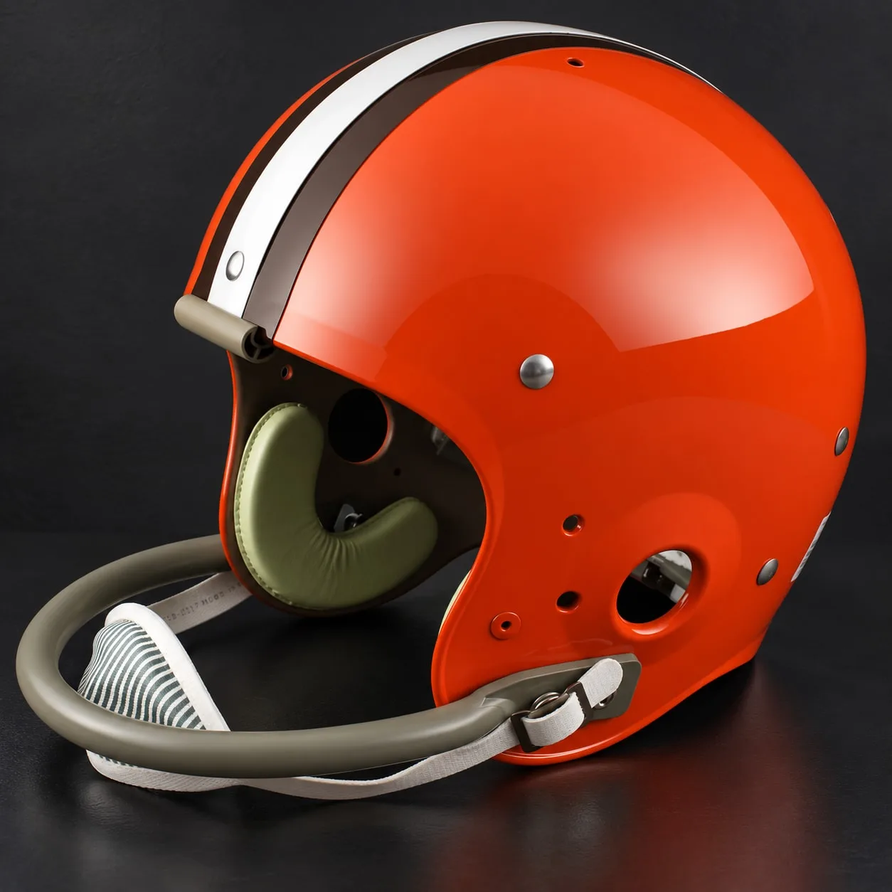 Cleveland Browns Throwback Vintage Shell Football Helmet 1961-1974