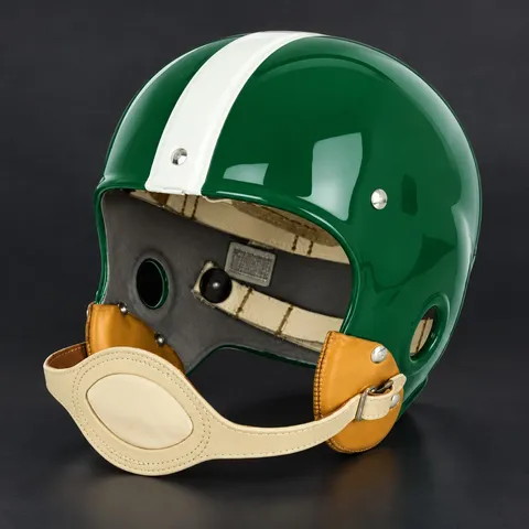 Hawaii Rainbow Warriors Throwback Vintage Shell Football Helmet 1949