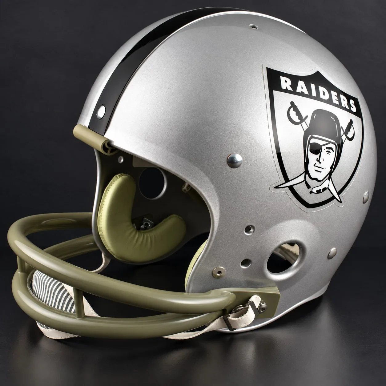 Las Vegas Raiders Throwback Vintage Shell Football Helmet 1963