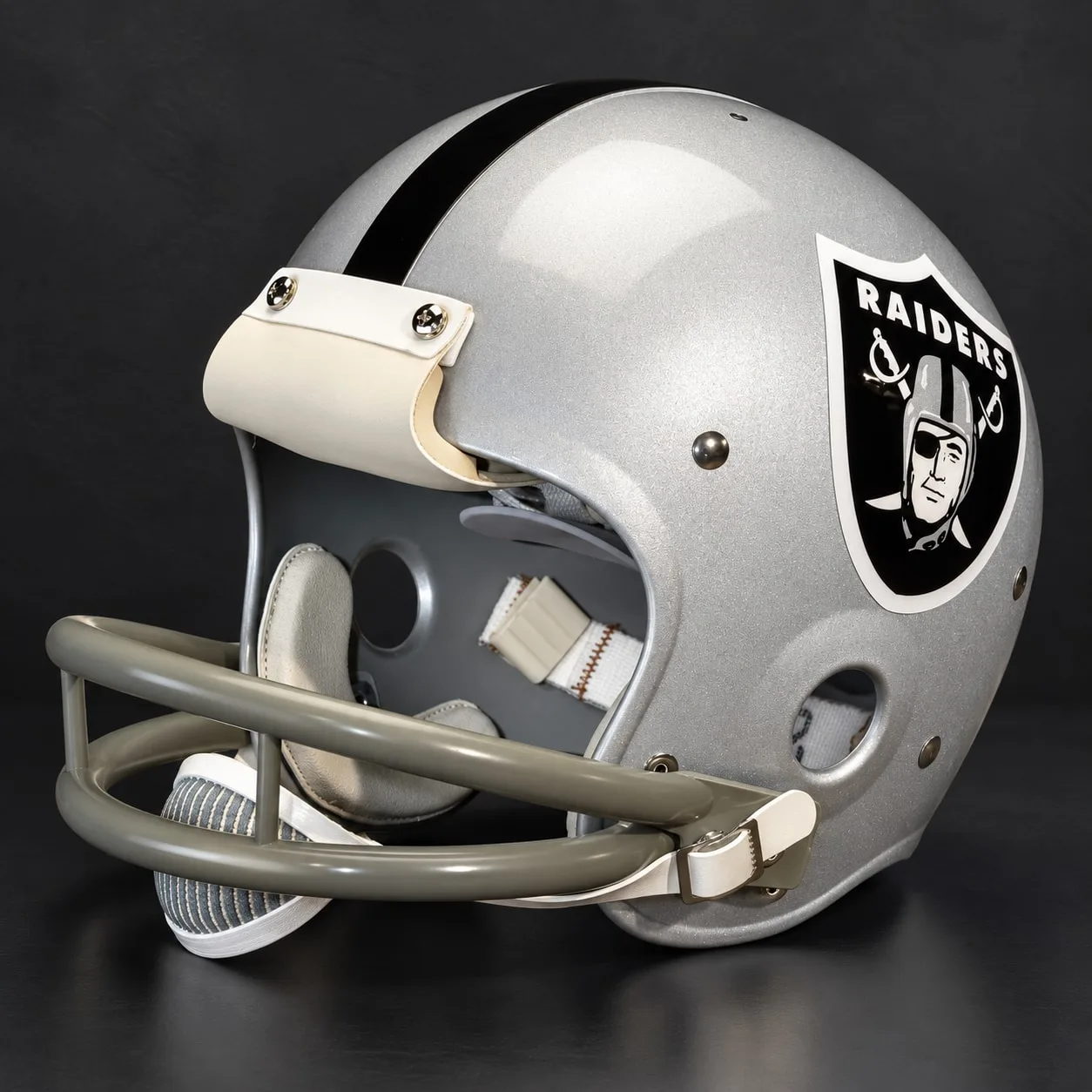 Las Vegas Raiders Throwback Vintage Shell Football Helmet 1979-1981