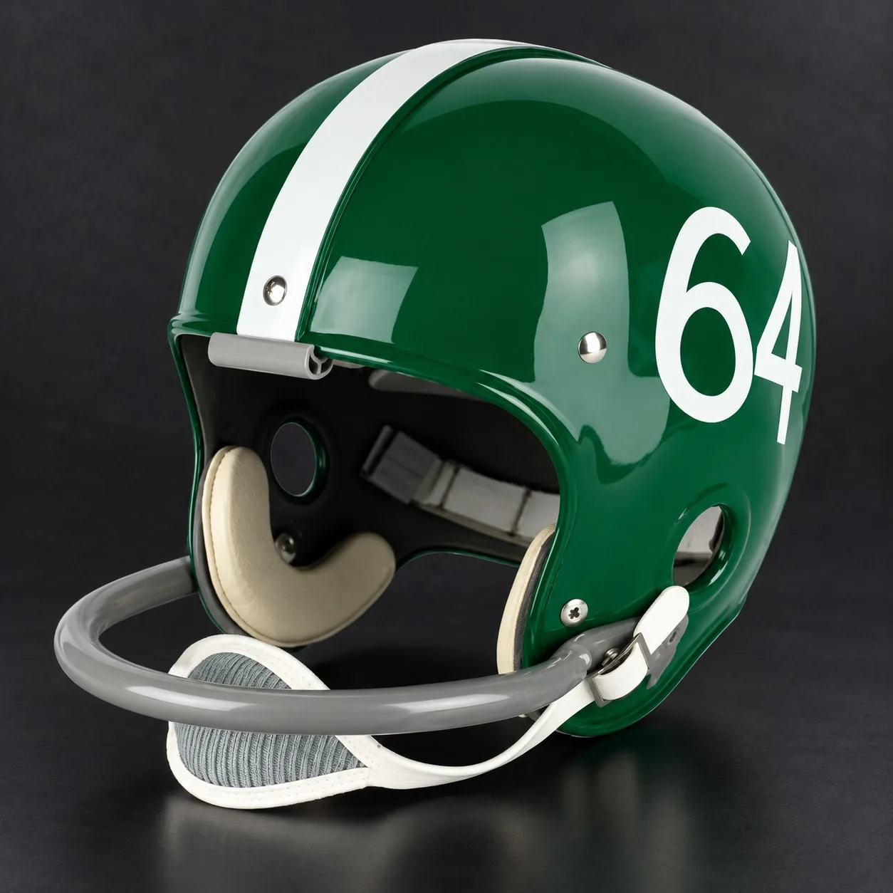 Michigan State Spartans Throwback Vintage Shell Football Helmet 1956-1964