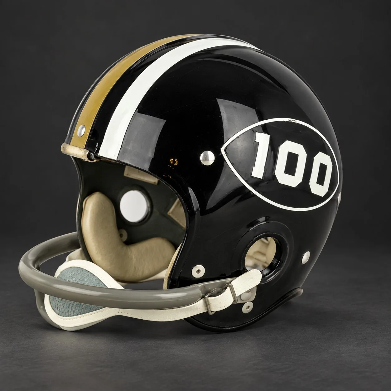 Missouri Tigers Throwback Vintage Shell Football Helmet 1969