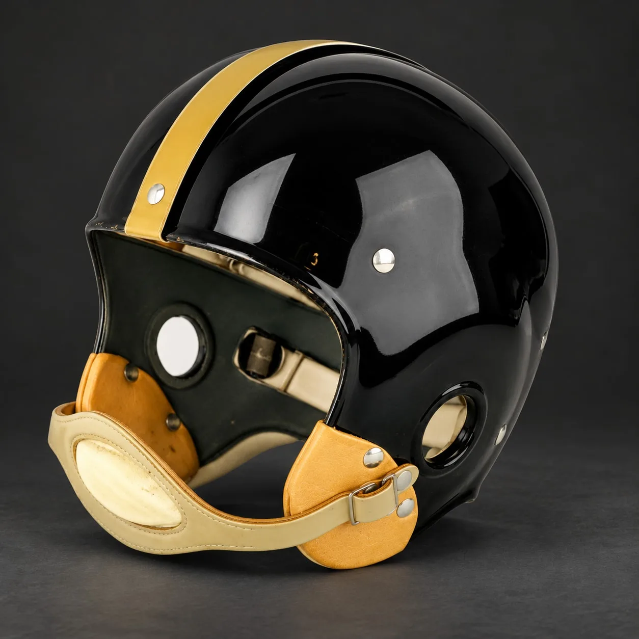 Missouri Tigers Throwback Vintage Shell Football Helmet 1948-1955