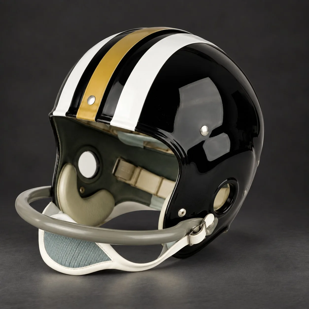 Missouri Tigers Throwback Vintage Shell Football Helmet 1956