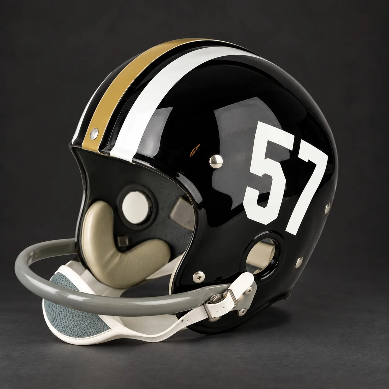 Missouri Tigers Throwback Vintage Shell Football Helmet 1957-1960