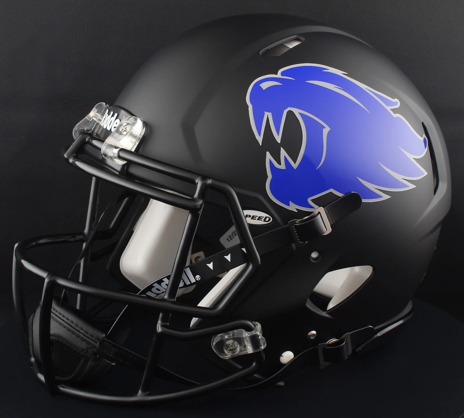 Kentucky Wildcats Riddell Replica Speed Football Helmet – 2022 Alternate Black