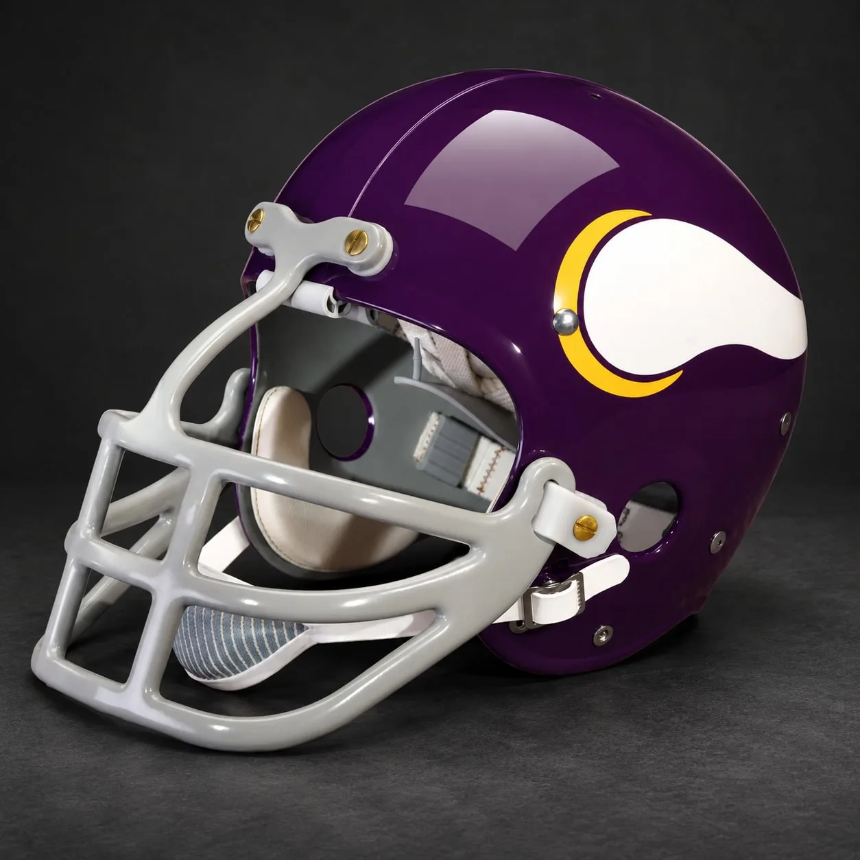 Minnesota Vikings Throwback Vintage Shell Football Helmet 1967-1969
