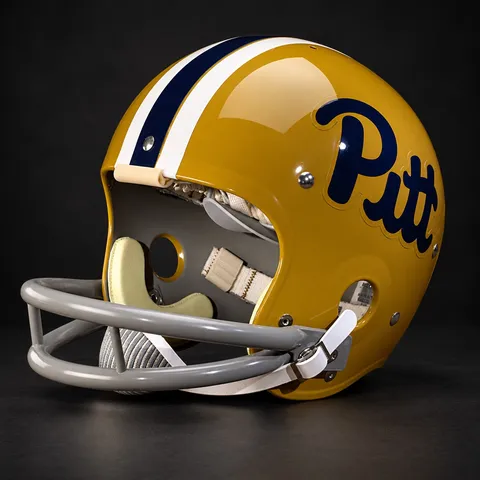 Pittsburgh Panthers Authentic Vintage helmet, right side