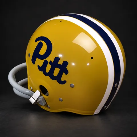 Pittsburgh Panthers Authentic Vintage helmet, back