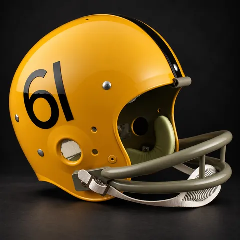Pittsburgh Steelers Authentic Vintage helmet, right side