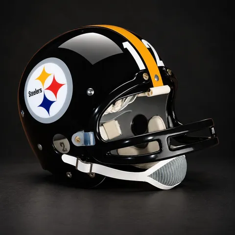 Pittsburgh Steelers Authentic Vintage helmet, right side