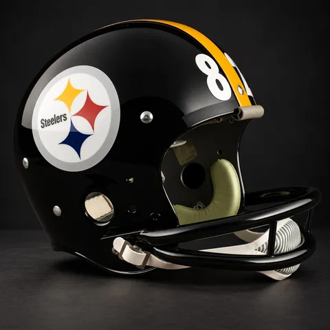 Pittsburgh Steelers Authentic Vintage helmet, right side