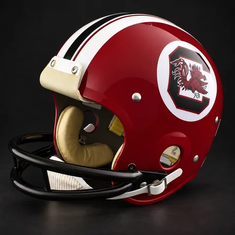 South Carolina Gamecocks Authentic Vintage helmet, right side