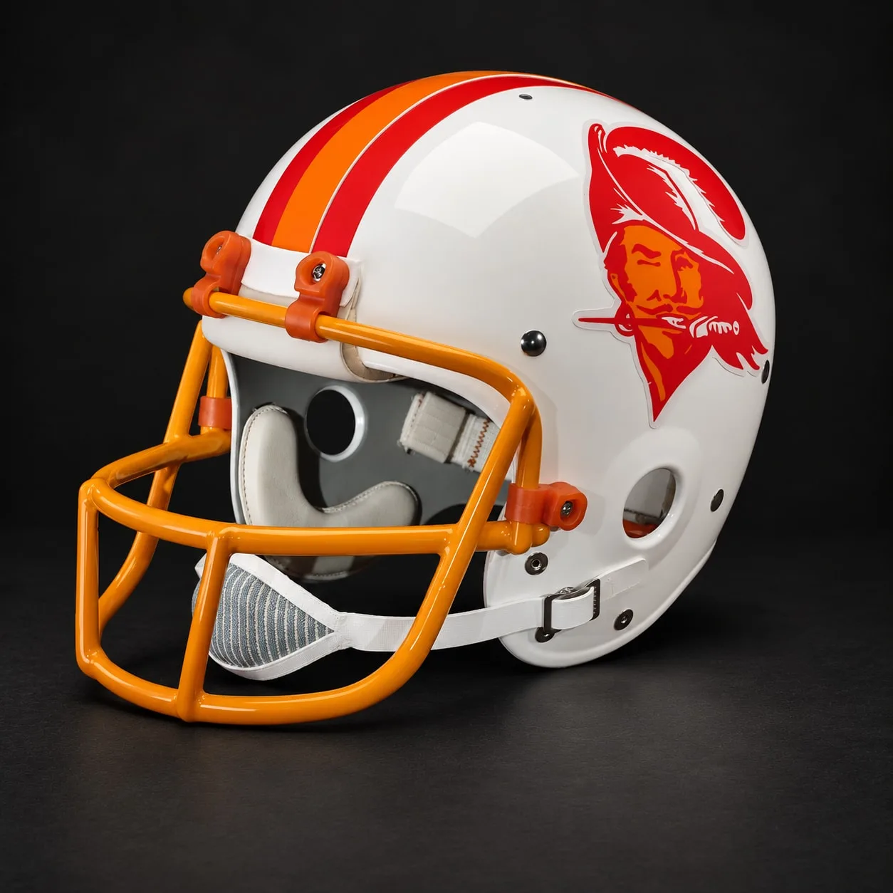 Tampa Bay Buccaneers Authentic Vintage helmet, left side