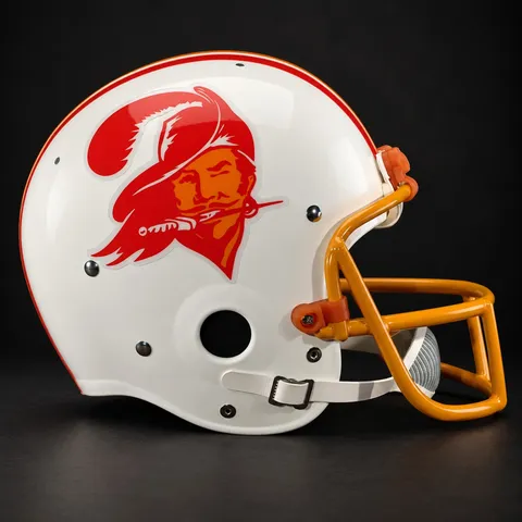 Tampa Bay Buccaneers Authentic Vintage helmet, right side