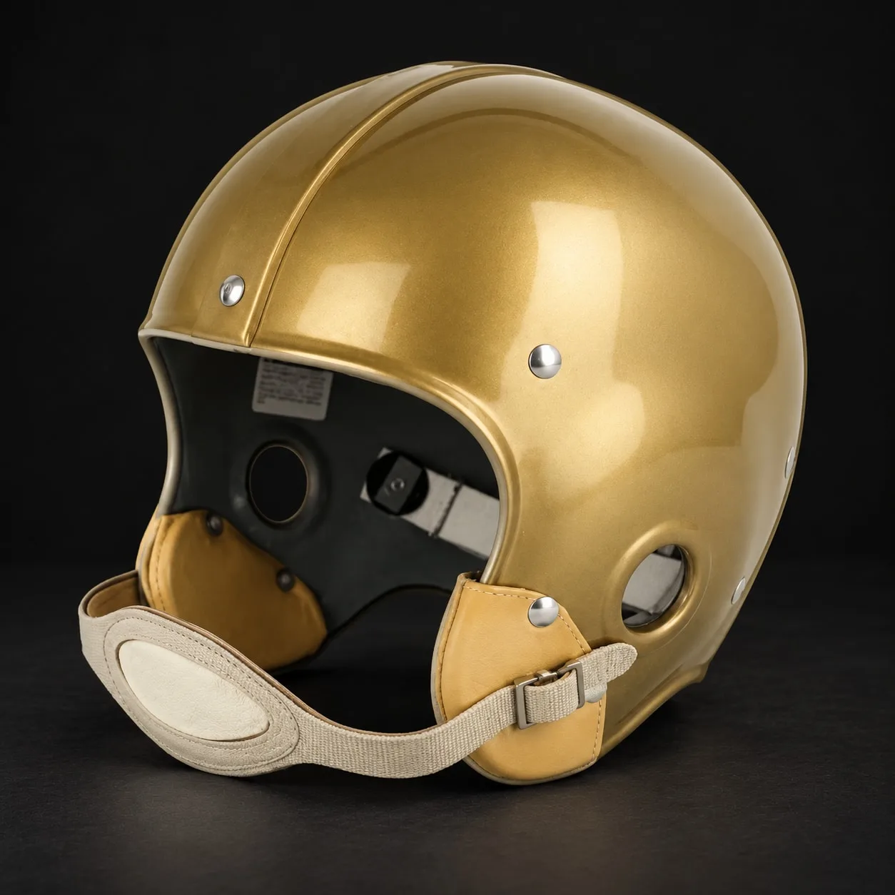 UCLA Bruins Authentic Vintage helmet, left side