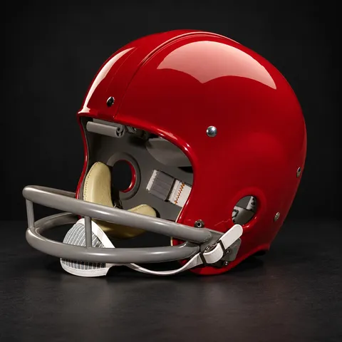 USC Trojans Authentic Vintage helmet, right side