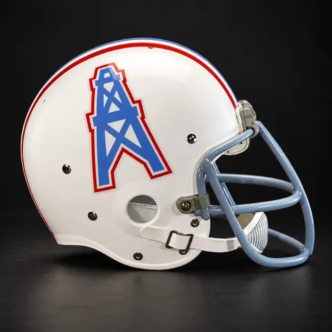 Tennessee Titans Authentic Vintage helmet, back