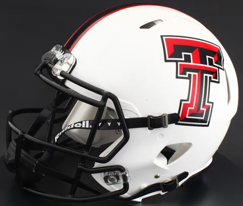 Texas Tech Red Raiders Riddell Authentic Speed Football Helmet – 2024