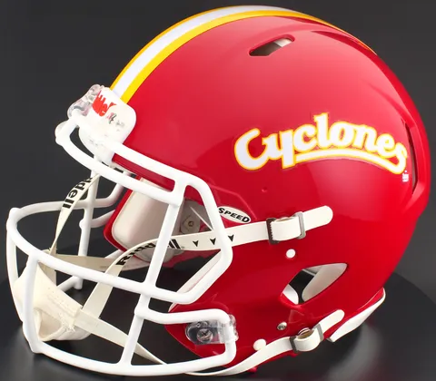 Iowa State Cyclones Riddell Authentic Speed Football Helmet – Cyclones Red