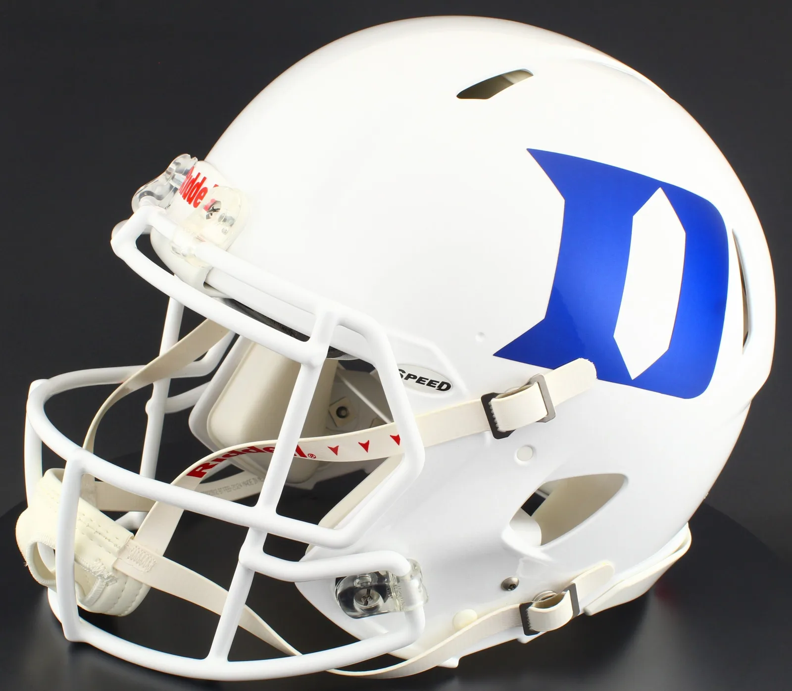 Duke Blue Devils Riddell Authentic Speed Football Helmet