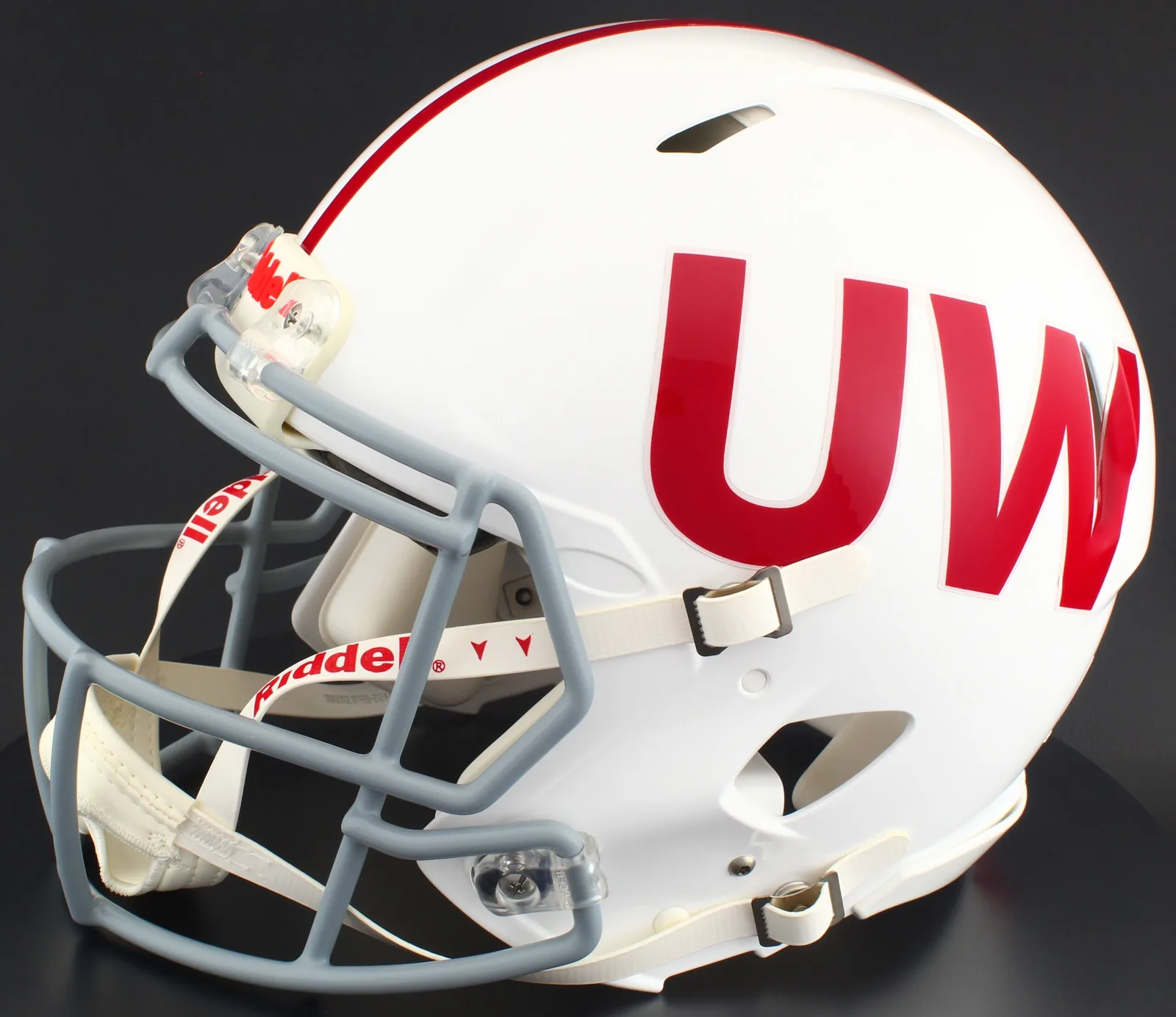 Wisconsin Badgers Riddell Authentic Speed Football Helmet – UW