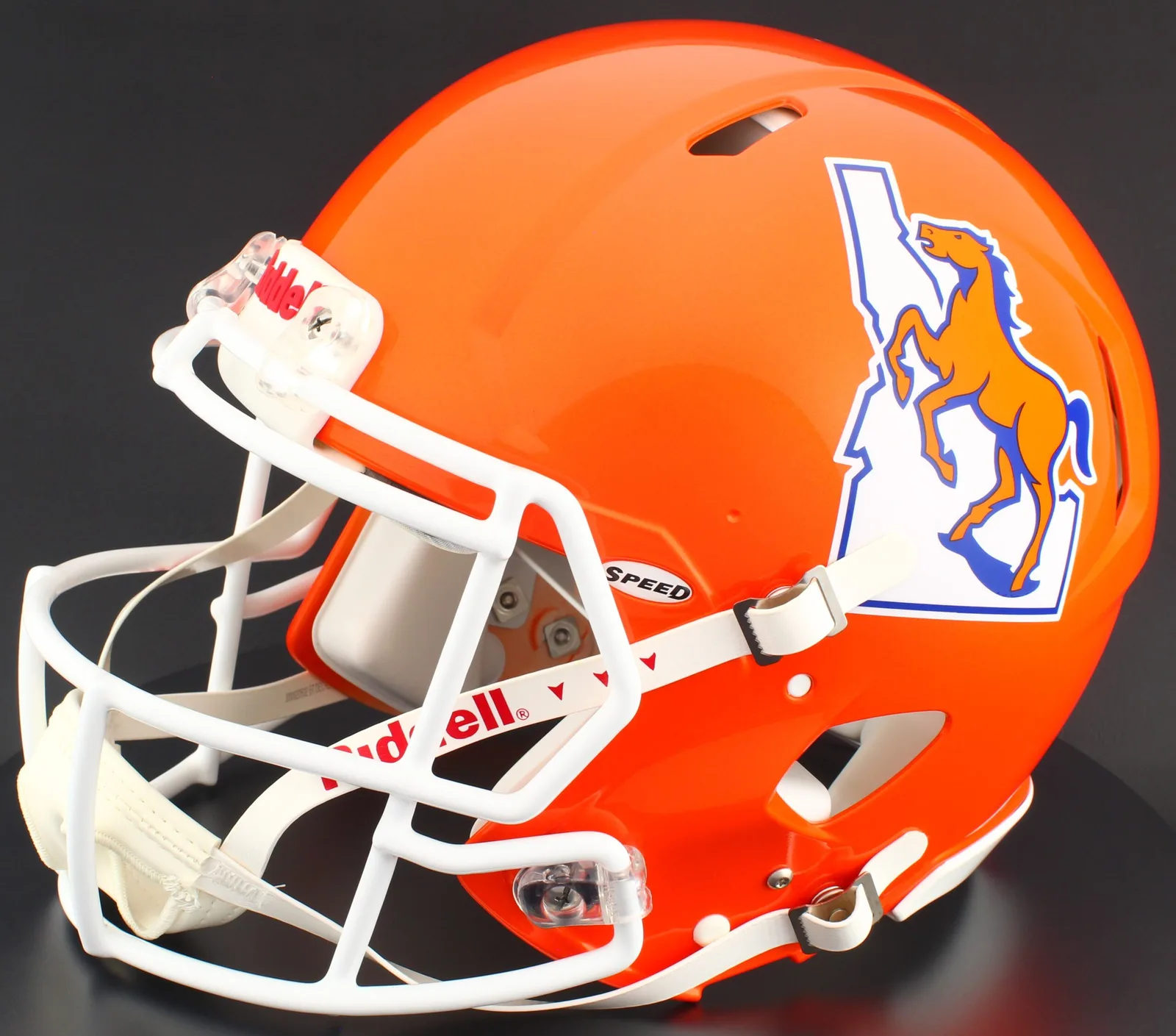 Boise State Broncos Riddell Authentic Speed Football Helmet – Orange
