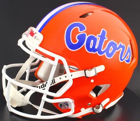 Florida Gators Riddell Authentic Speed Football Helmet – Orange GATORS