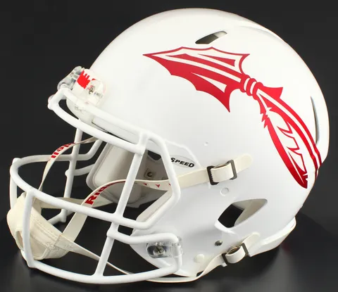 Florida State Seminoles Riddell Authentic Speed Football Helmet – White