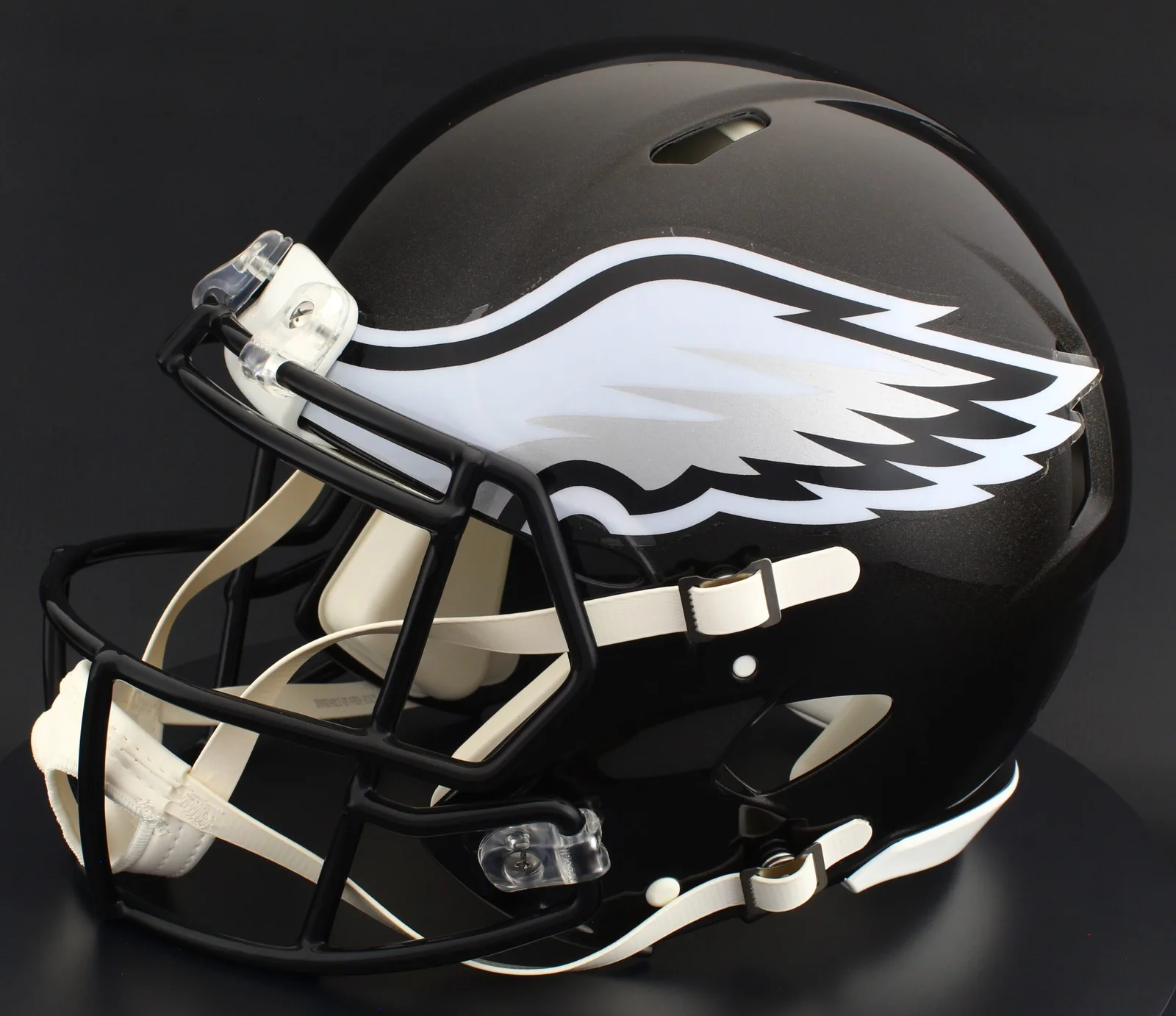 Philadelphia Eagles Riddell Authentic Speed Football Helmet – 2022 Alternate On-Field Wing