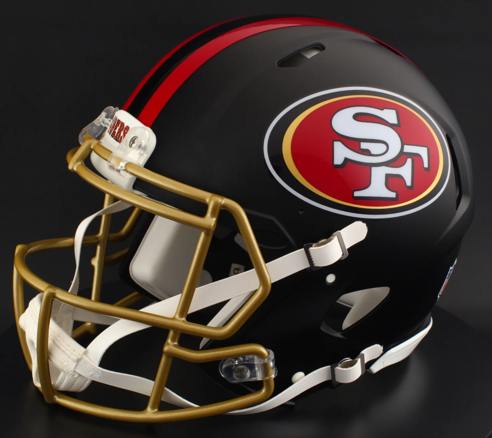 San Francisco 49ers Riddell Authentic Speed Football Helmet – 2025 Rivalries